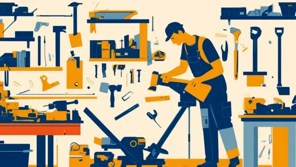 En kreativt modificeret Ikea reoling enhed