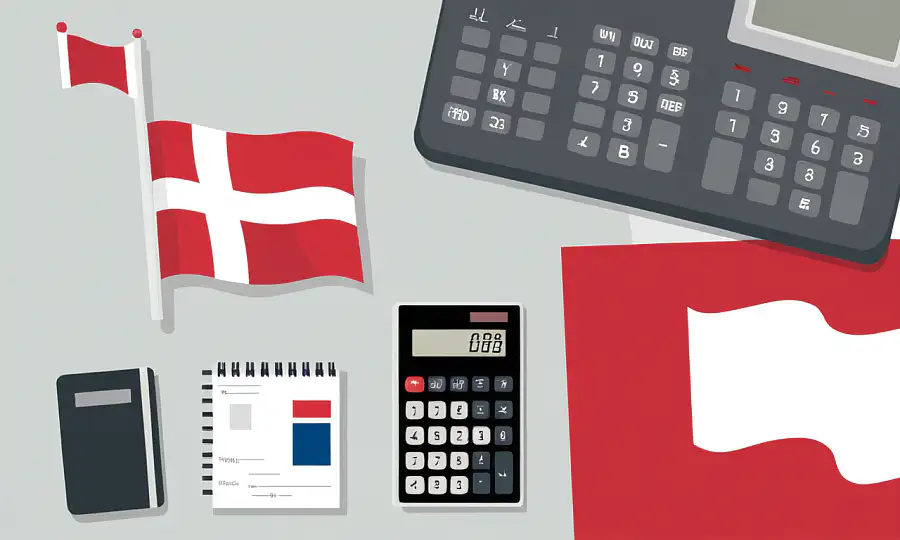 Et dansk flag